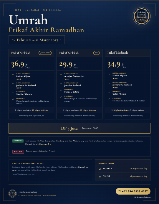 Umrah Itikaf 10 Akhir